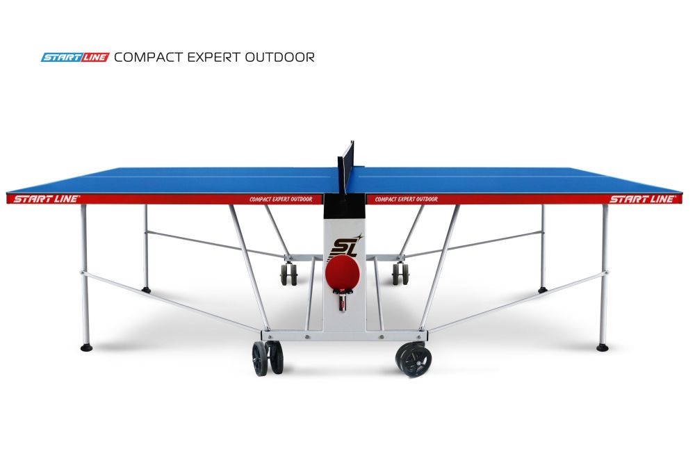 Стол теннисный Compact EXPERT 6 Всепогодный Синий
