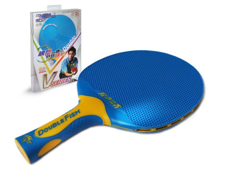 Ракетка для н/т Double Fish V1 series plastic (blue)