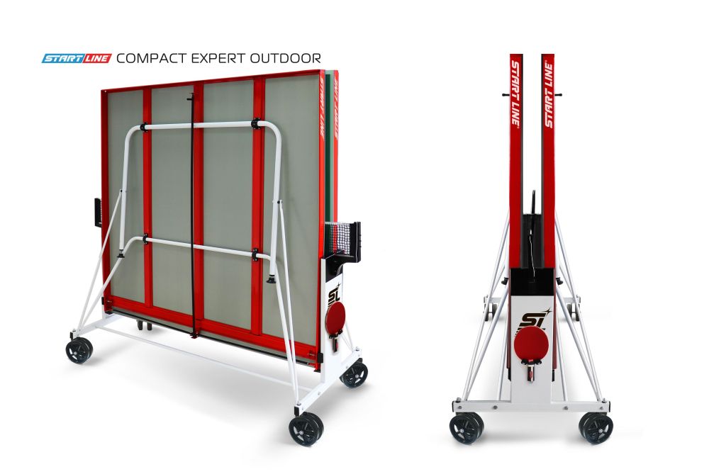 Стол теннисный Compact EXPERT 4 Всепогодный Зелёный