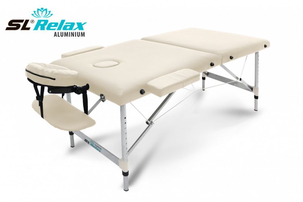 Массажный стол Aluminium (beige) Бежевый УЦЕНКА №64