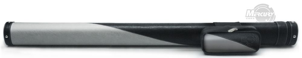 Тубус на 1 кий Меркури DUO (1 карман) (светло-серый/темно-серый)
